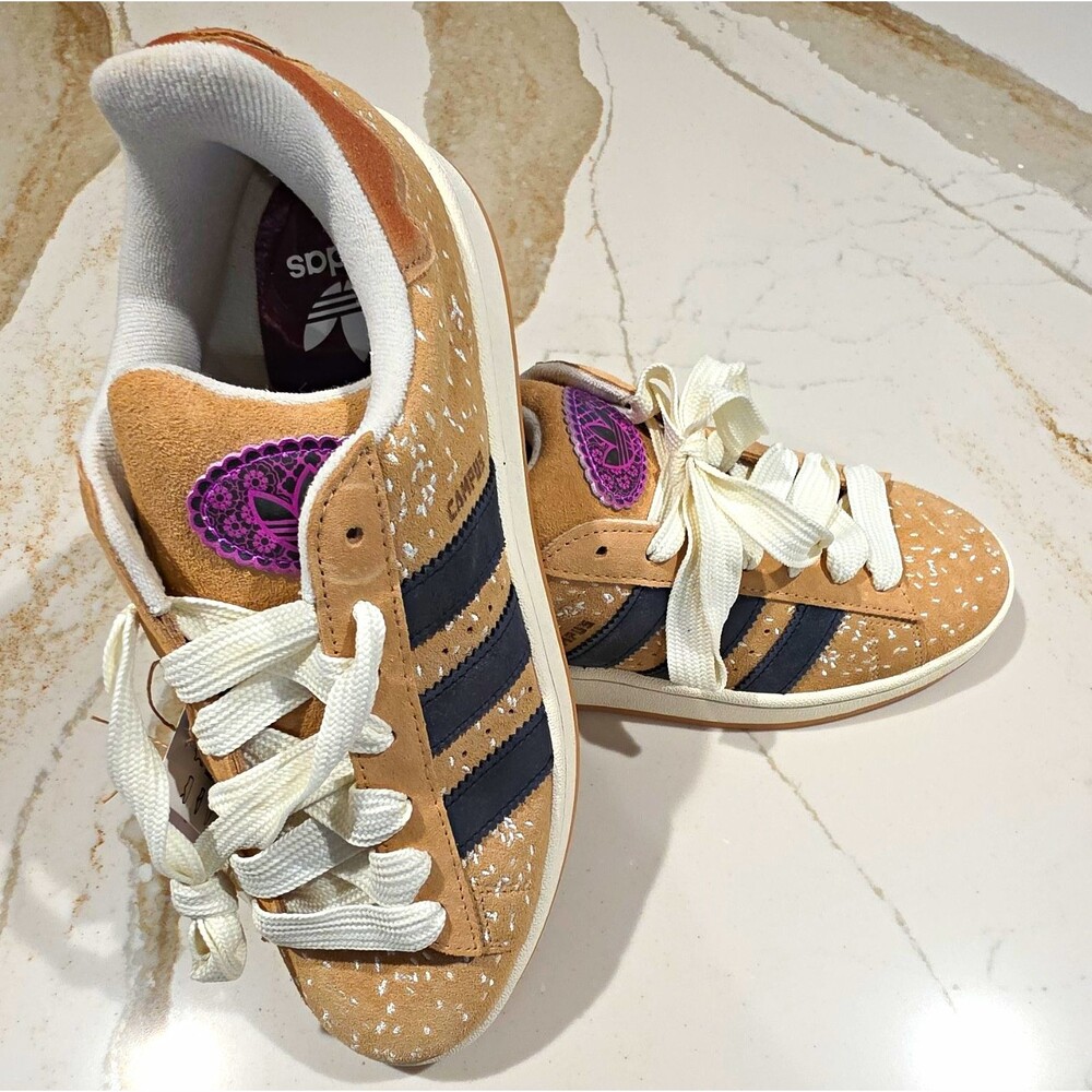 adidas Campus 00s Pan de Muerto Men's Suede Sneakers Beige/Black/White JP6903